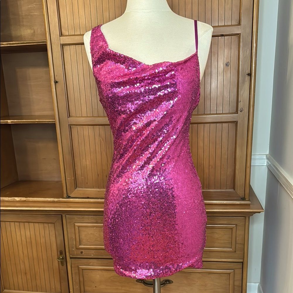 Hello Molly Citadel Skies Sequin Bodycon Dress, Size Small, NWOT